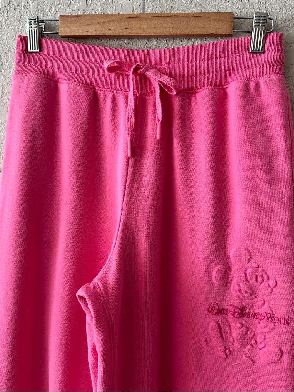 Disney World Embossed Sweatpants XS - Picture 3 of 8